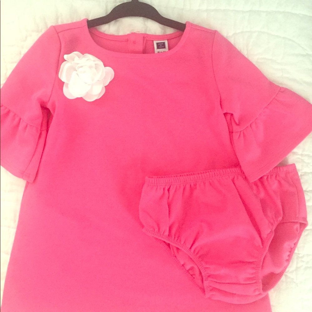Pink Janie and Jack dress